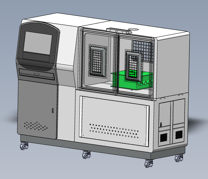 压裂液支撑剂可视化评价装置