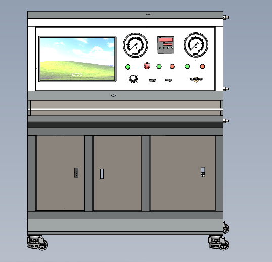 岩心抽真空加压饱和装置
