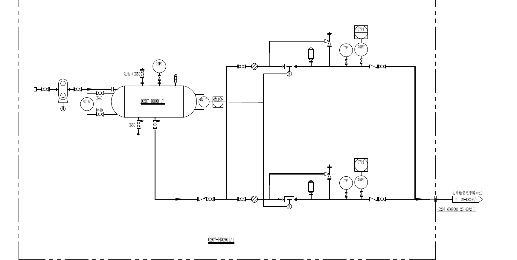 注醇装置的自控及仪表