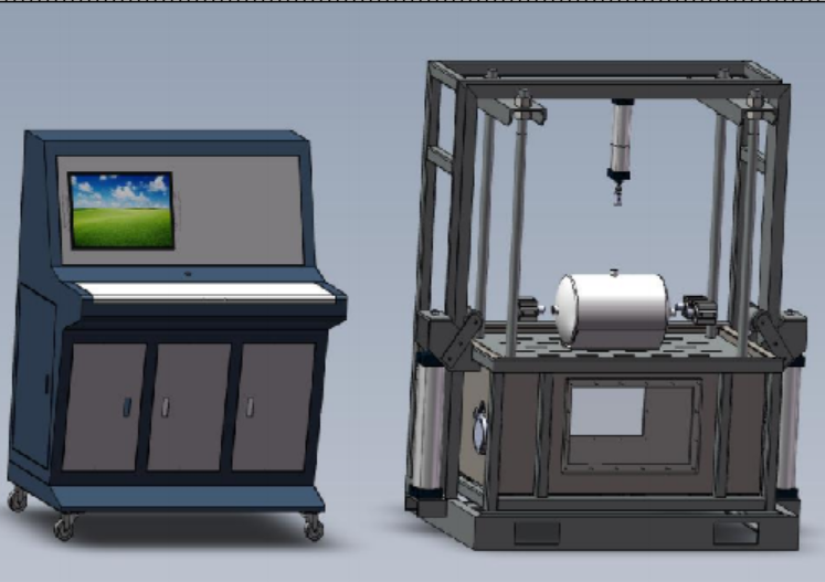 铝合金储气筒气密性试验机