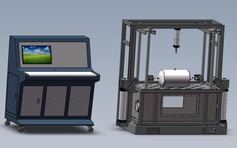 汽车储气罐气密性检测机