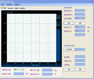 爆破试验台用控制软件